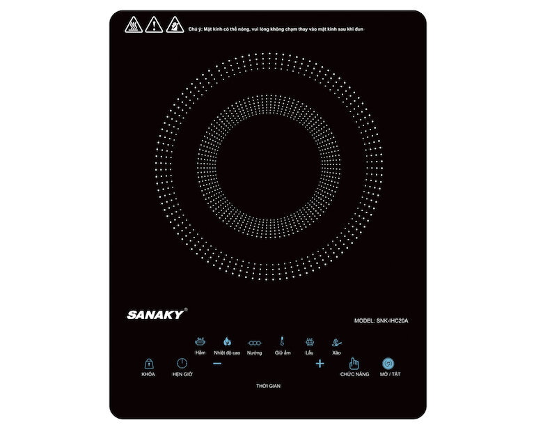 Ưu điểm nổi bật của sản phẩm bếp hồng ngoại Sanaky SNK-IHC20A