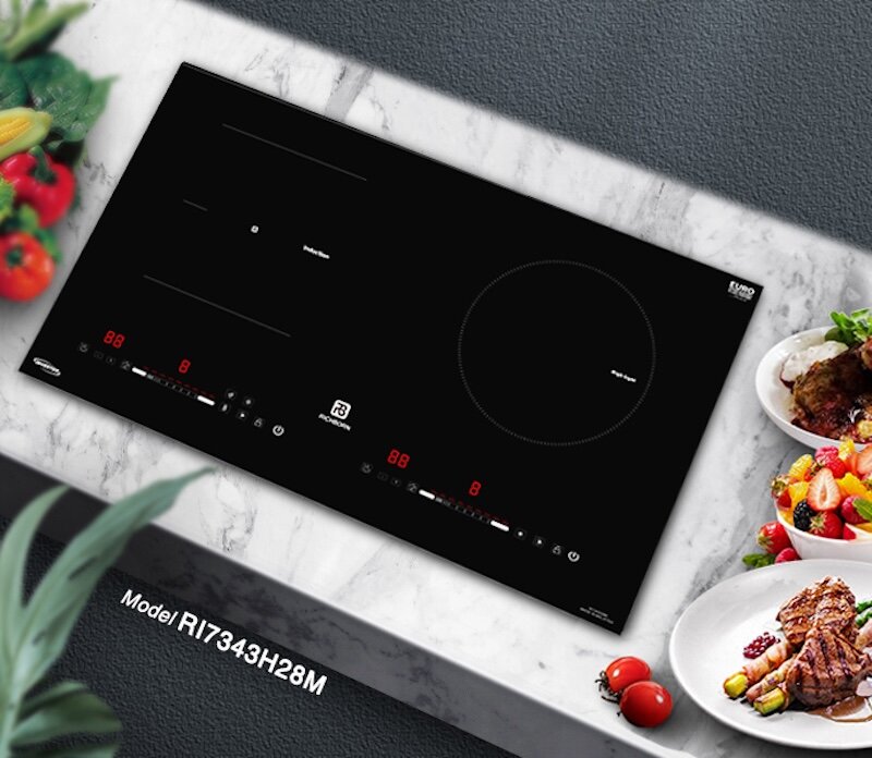 Bếp điện từ đôi Richborn RI7343H28M được trang bị tính năng hiện đại