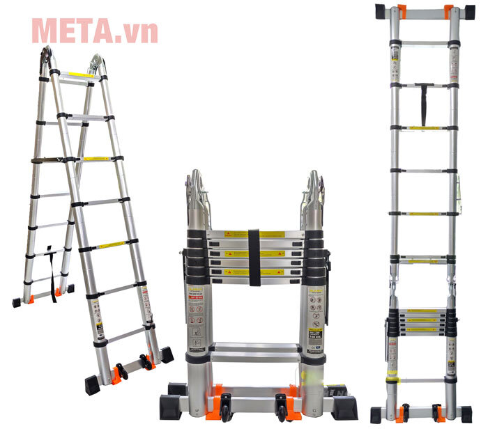 Thang nhôm rút đôi Sumika SK440D New