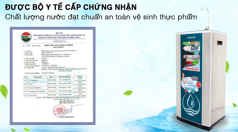 Máy lọc nước RO Sunhouse SHR8829K 9 lõi