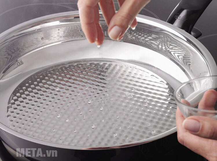 Chảo inox Fissler Steelux cao cấp 24cm