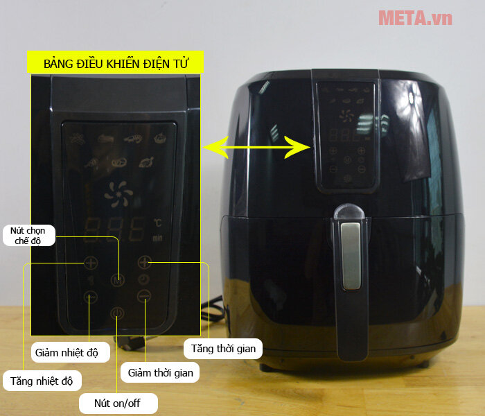 Nồi chiên không dầu Galuz GLA- 616