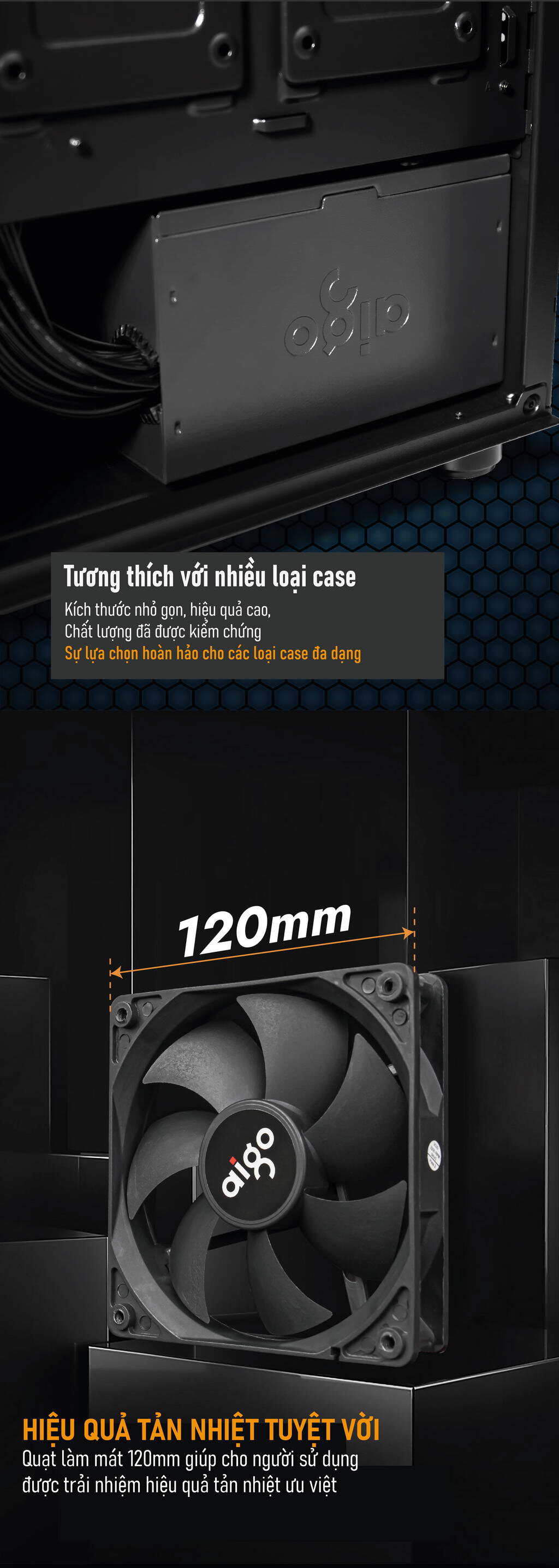 Nguồn máy tính AIGO GB750