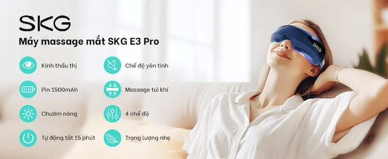 Máy massage mắt SKG E3 Pro