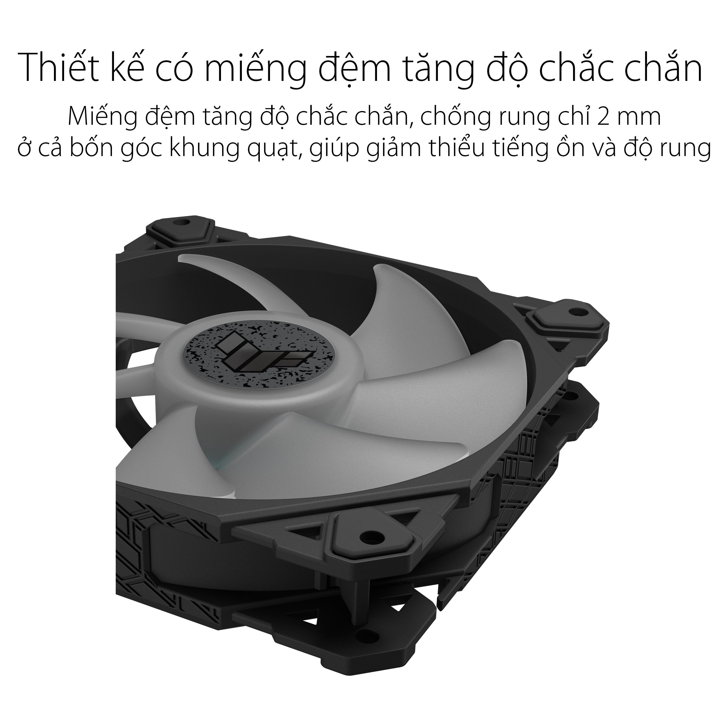 Fan Case Asus TUF GAMING TF120 ARGB 3IN1 ( Pack 3 Fan 12cm / Có Hub) 