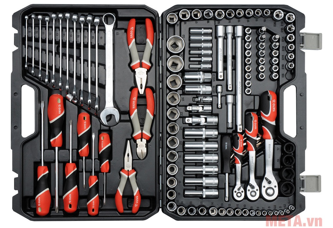 Bộ dụng cụ tổng hợp 129 chi tiết Yato YT-38881