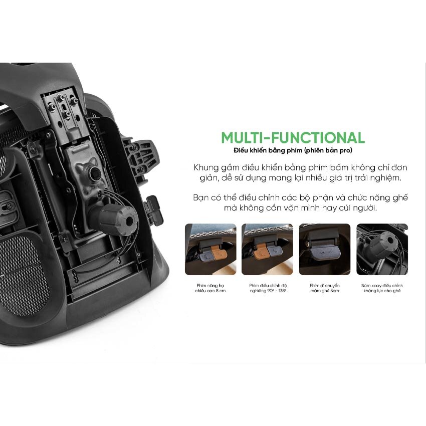 Ghế công thái học Upgen Revolution