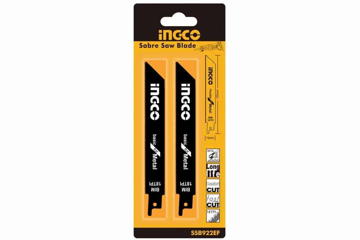 Bộ Lưỡi Cưa Kiếm INGCO SSB922EF