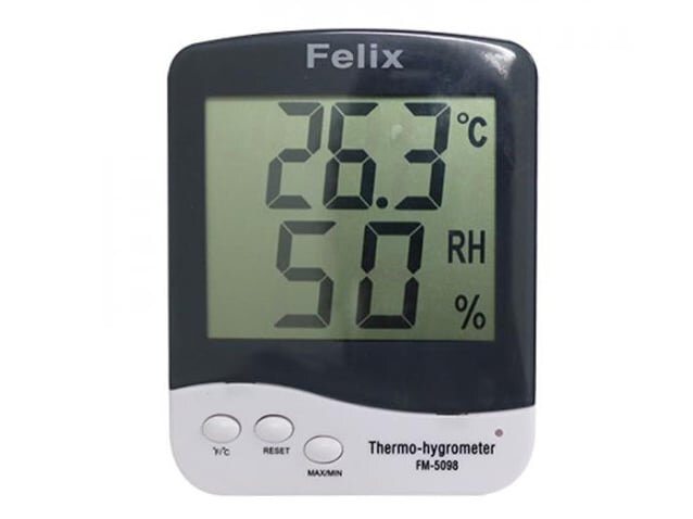 Đồng hồ đo nhiệt độ, độ ẩm Felix FM 5098