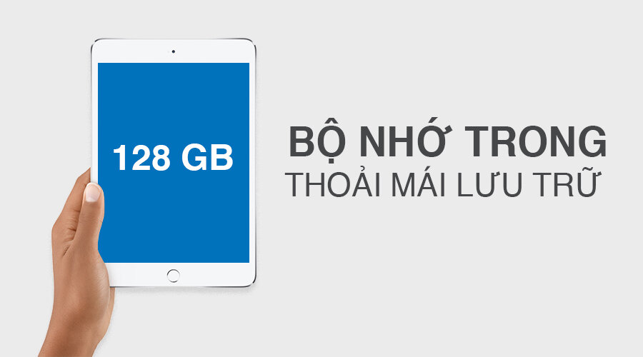 Máy tính bảng iPad Mini 4 Wifi 128GB Máy tính bảng iPad Mini 4 Wifi 128GB