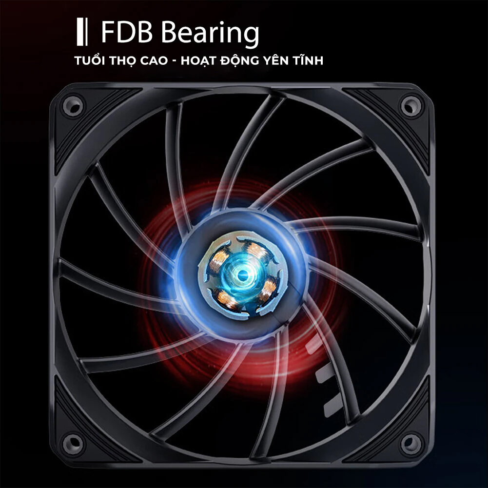 TẢN NHIỆT KHÍ JONSBO PISA A4 Grey