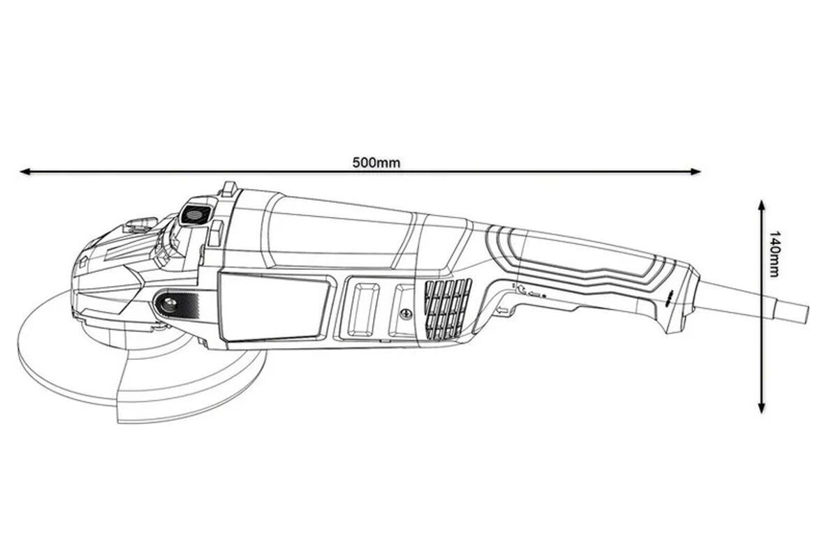 Máy mài góc 180mm Bosch GWS 2200-180