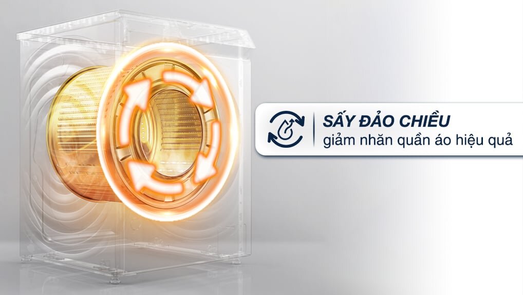 Máy sấy ngưng tụ Galanz 8kg DC-80S5C tích hợp nhiều công nghệ hiện đại