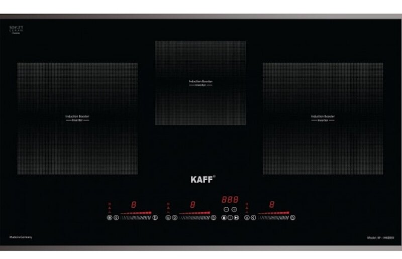 bếp điện từ 3 vùng nấu Kaff KF-IH6003IH sở hữu khả năng nấu ăn nhanh chóng