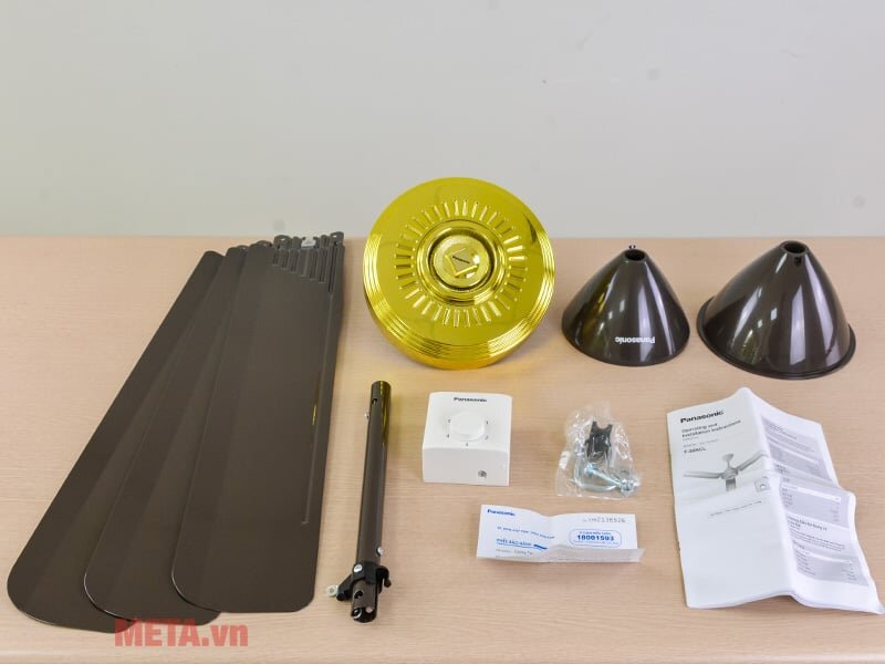 Trọn bộ Quạt trần 3 cánh Panasonic F-56NCL-S Panasonic F-56NCL-S