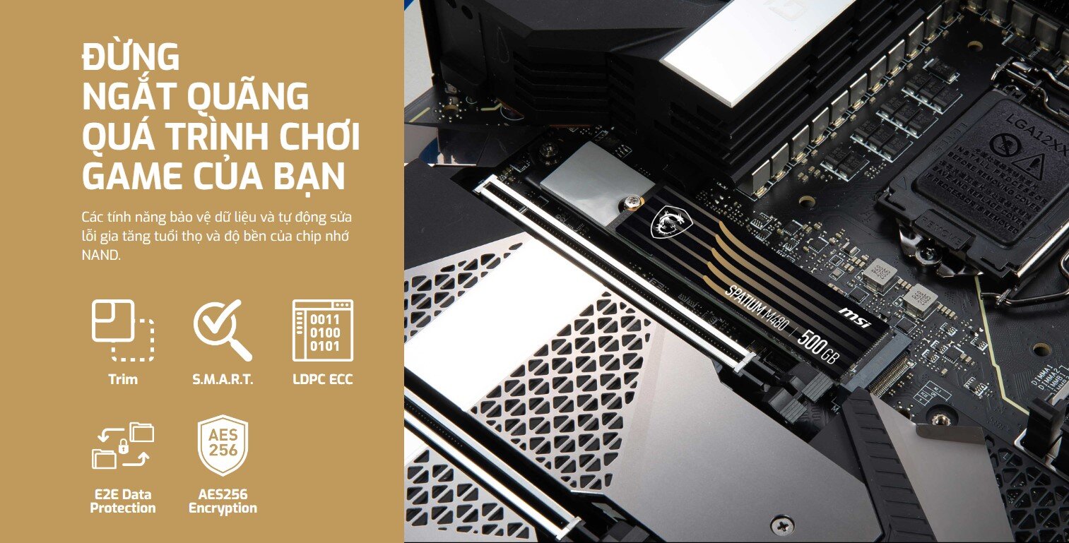 Ổ cứng SSD MSI SPATIUM M480