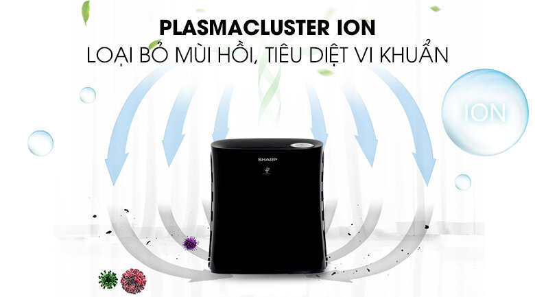 Máy lọc không khí có bắt muỗi Sharp FP-GM30E-B Máy lọc không khí có bắt muỗi Sharp FP-GM30E-B