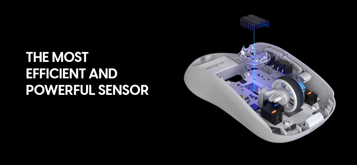 Chuột không dây Pulsar X2 H Wireless Size 2 White 7