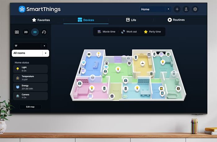 Smart Tivi Samsung UHD 4K 75 inch UA75DU8500KXXV