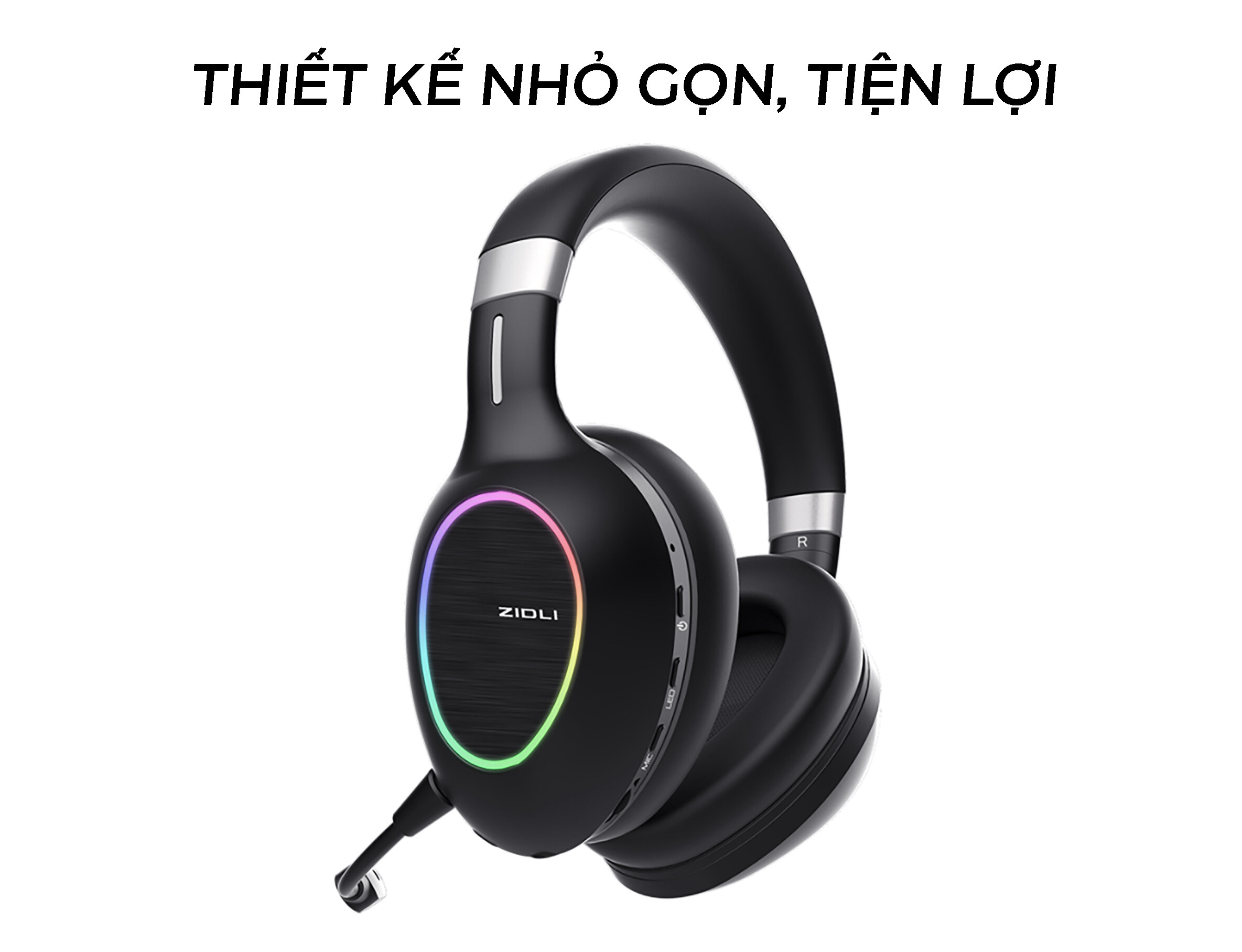 Tai nghe không dây ZIDLI AH1 - WIRELESS 2.4G