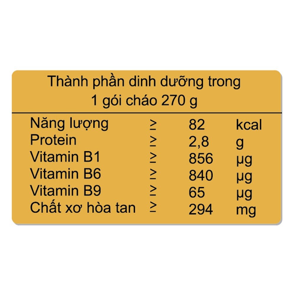 Cháo tươi Sài Gòn Food vị thịt bằm bí đỏ cho bé 6 tháng