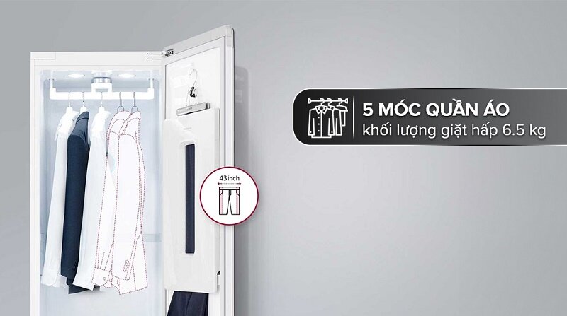 Tủ chăm sóc quần áo LG Styler S5MB chức năng