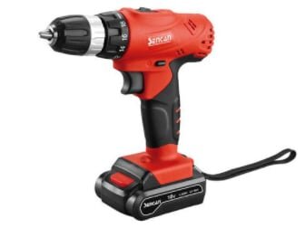 Máy khoan pin Sencan D511806 có trọng lượng nhẹ giúp thao tác dễ dàng Máy khoan pin Sencan D511806