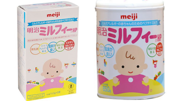 Sữa Meiji HP có mấy loại?