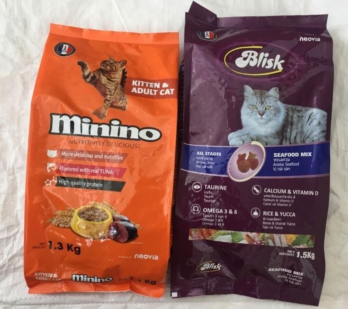 Thức ăn minino cho mèo có tên thương hiệu cũ là Blisk