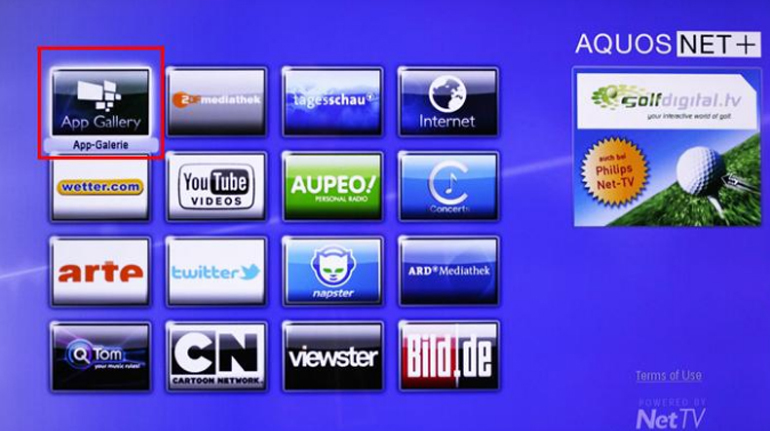  Ấn nút Add với các ứng dụng bạn thích để đưa nó ra ngoài giao diện chính.