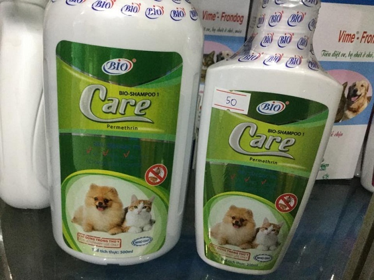 Sữa tắm trị ve rận cho mèo Bio Care