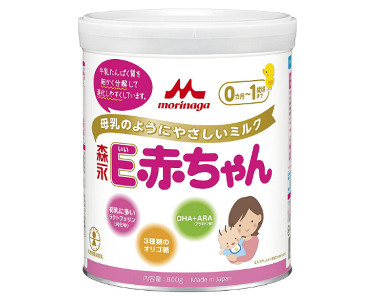 Sữa Morinaga E-Akachan số 0 cho trẻ sinh non, nhẹ cân, thiếu tháng từ 0 - 12 tháng tuổi
