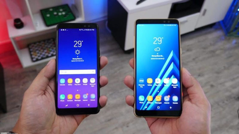 điện thoại samsung a8 plus 2018