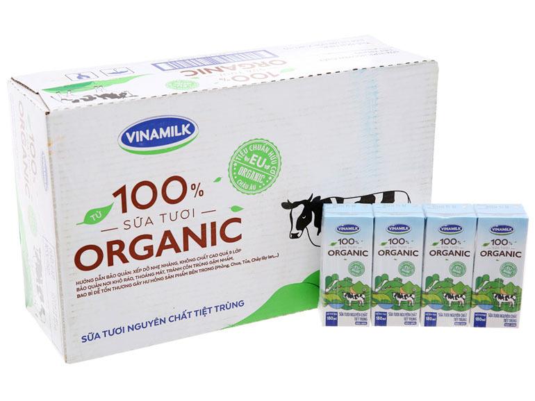 sữa tươi vinamilk organic