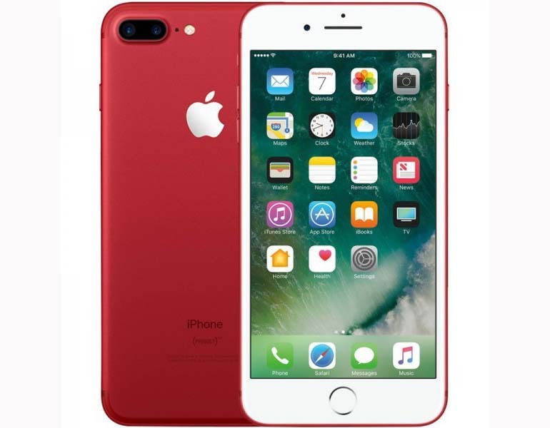 điện thoại iphone 7 plus màu đỏ