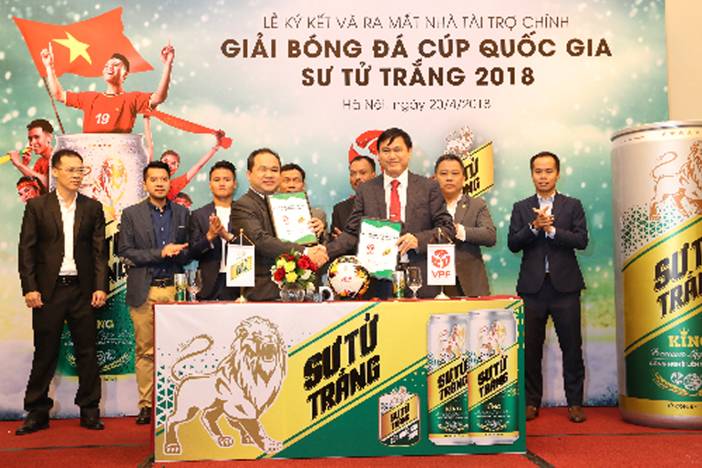 Bia Sư Tử Trắng của hãng nào sản xuất?