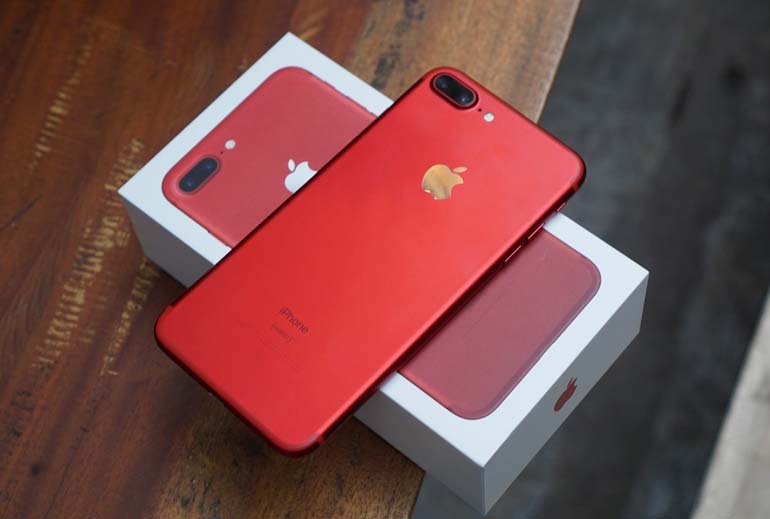 điện thoại iphone 7 plus màu đỏ
