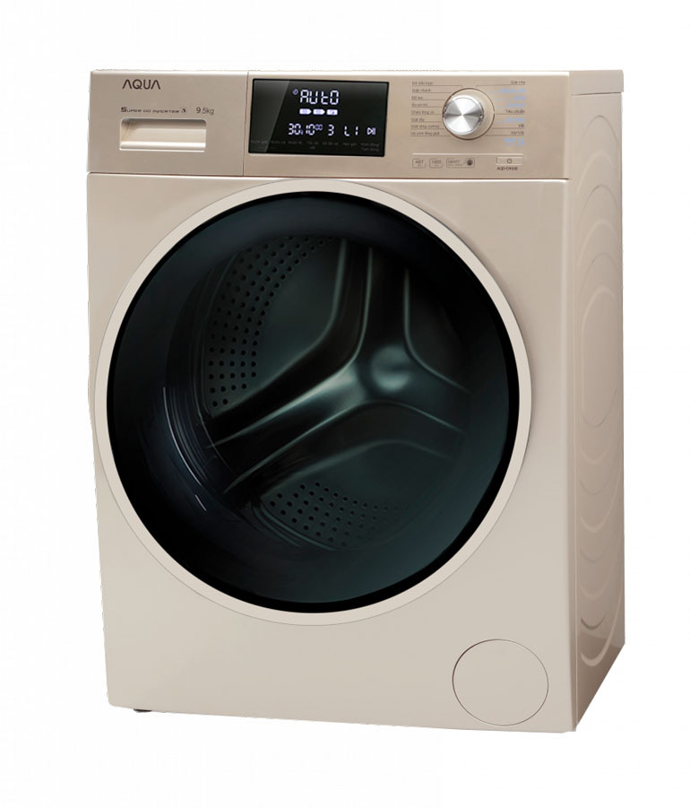 máy giặt aqua 9kg cửa ngang