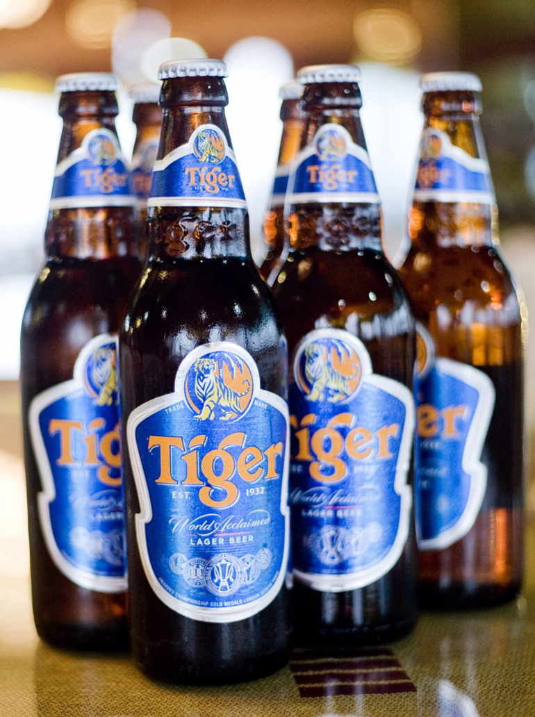 Bia Tiger chai có mấy loại?
