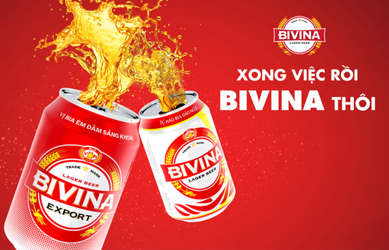 Bia Bivina có mấy loại?