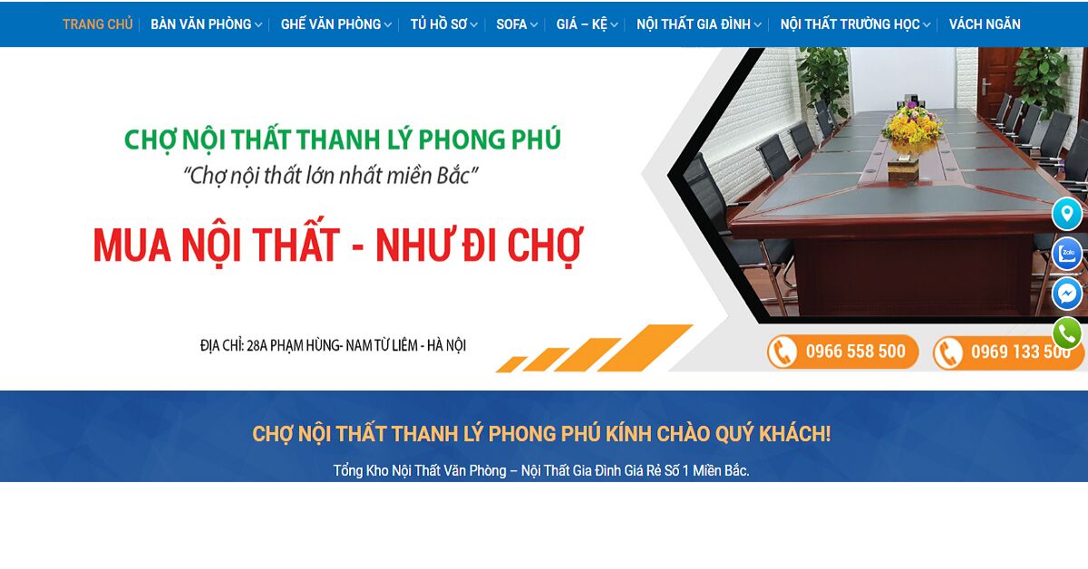 | TƯ VẤN | Địa chỉ bán bàn ghế, tủ văn phòng giá rẻ tại Hà Nội