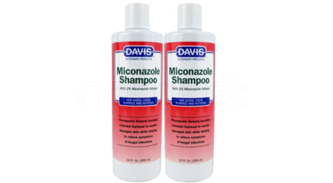 Sữa tắm Davis Miconazole Shampoo điều trị nấm cho chó mèo