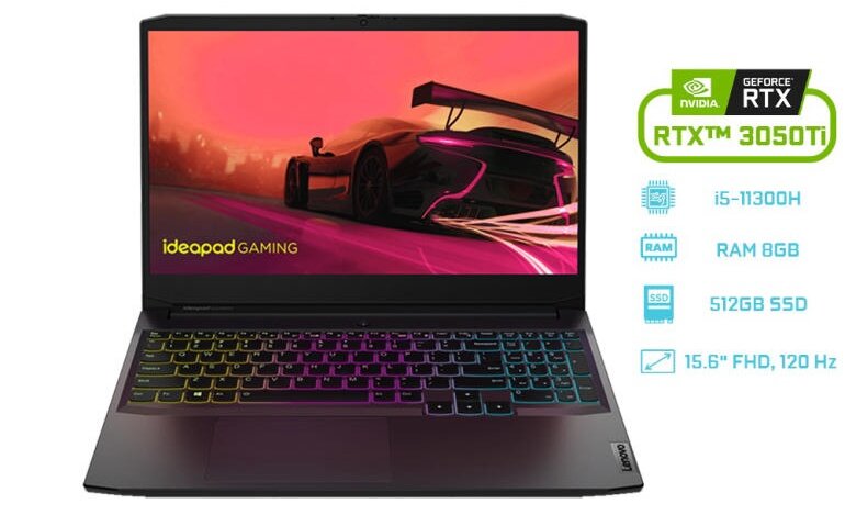 Laptop Lenovo IdeaPad Gaming 3 15IHU6 82K100KLVN