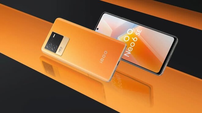 Vivo iQOO Neo 6 với thiết kế ân tượng 