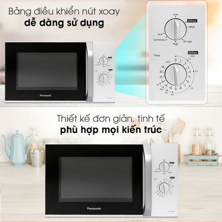 Đánh giá lò vi sóng Panasonic NN-GM34JMYUE có tốt không?