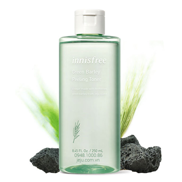 Toner Innisfree cho da dầu Green Barley Peeling