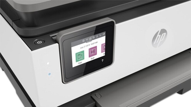 Máy in HP OfficeJet Pro 8022 có màn hình cảm ứng màu