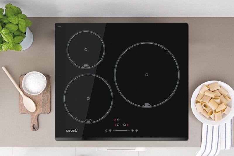 Bếp từ âm 3 vùng nấu Cata ISB-603 BK trang bị nhiều tính năng vượt trội
