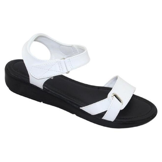 giày sandal bitas nữ màu trắng