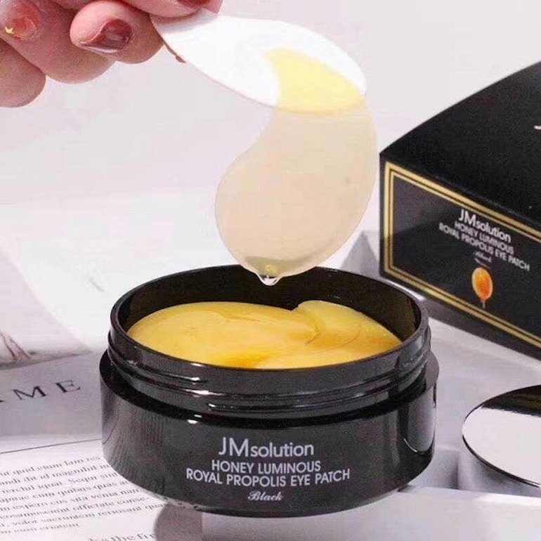 Mặt nạ mắt Jm Solution Honey Luminous Royal Propolis Eye Patch.